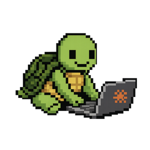 Donnie the pixel turtle